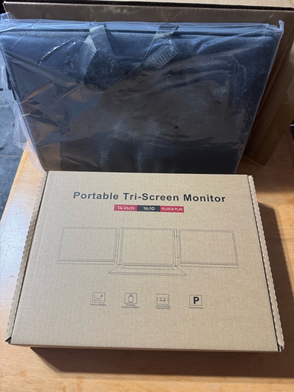 14" Laptop Screen Extender FHD 1200P IPS Dual/Triple Portable Monitor